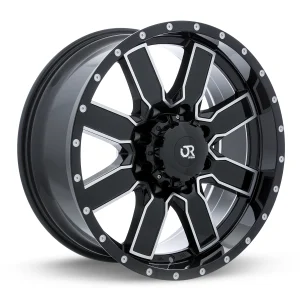 RTX Wheels – Steppe – Black – 18″x9″ 15mm – Summer Wheels – 082095